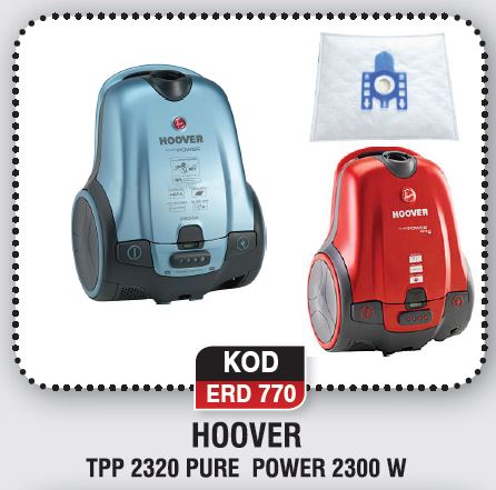 HOOVER TPP 2320 PURE POWER 2300 W ERD 770